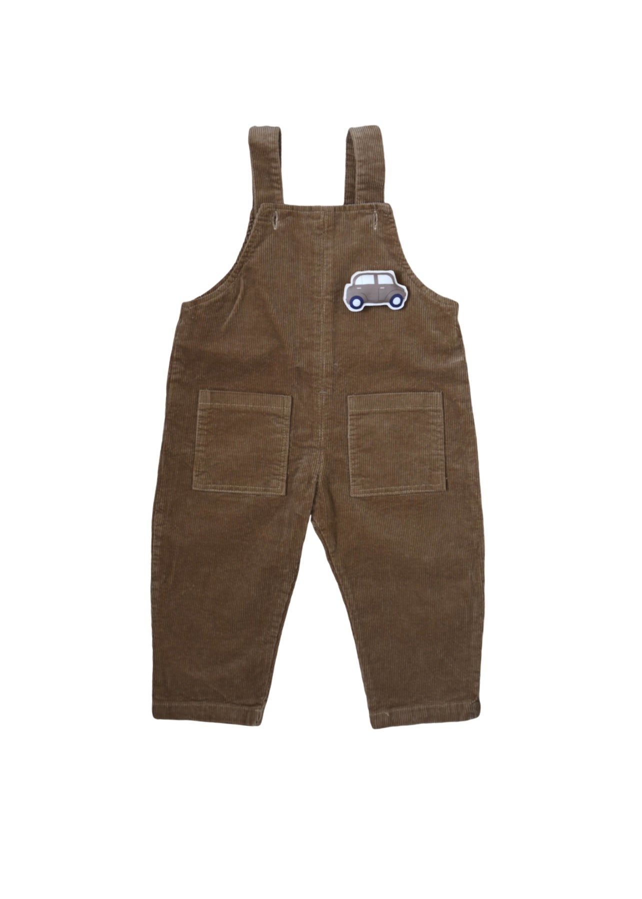Brown jumpsuit and 2 changeable decorations