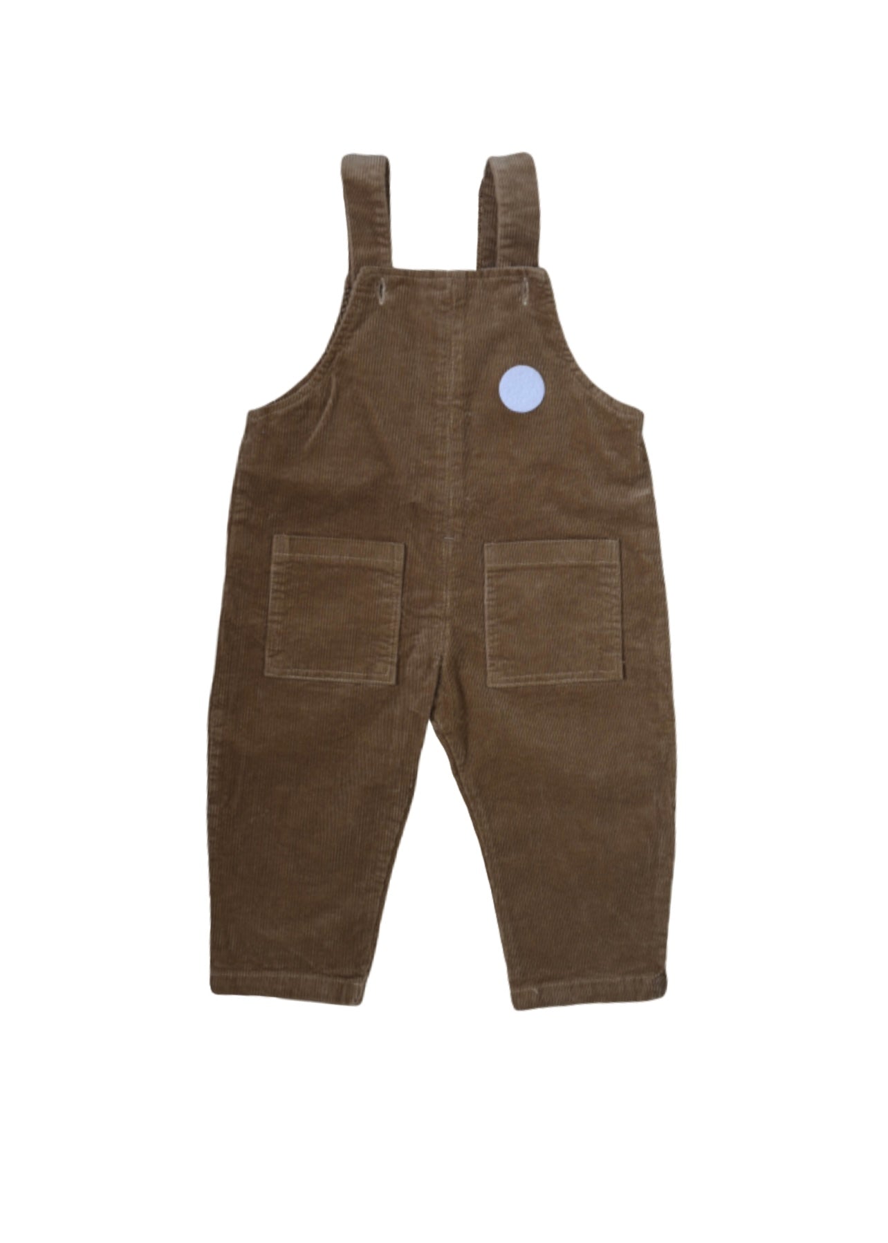 Brown jumpsuit and 2 changeable decorations